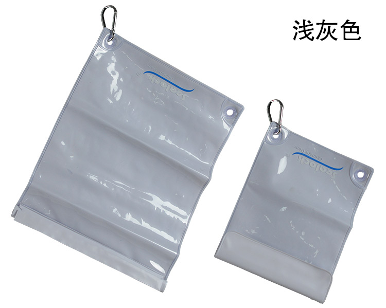 small and large waterproof pouch with clip ring